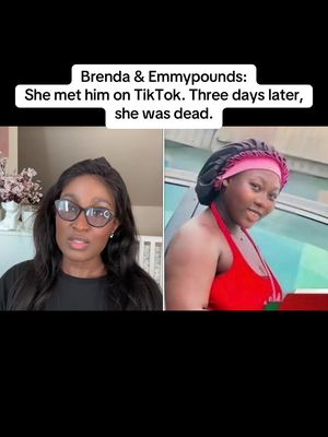 ⁣Brenda was only 24. She chatted with Emmypounds for 3 days before going to meet him. Days later, her