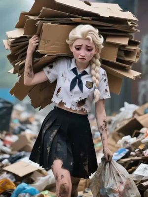 ⁣Journey of princess Elsa: A poor girl to rich princess Elsa journey.