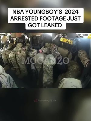 ⁣#nbayoungboy’s 2024 arrest footage just got leaked