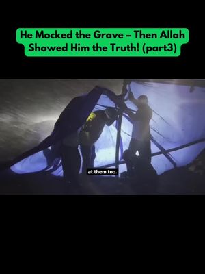 Youtubers moked the grave and truth showed to them ❗️ #islamic Part 3