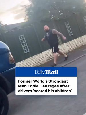 Eddie Hall, a retired British strongman turned mixed martial arts specialist